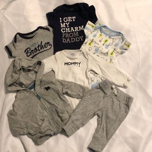 Boy newborn bundle